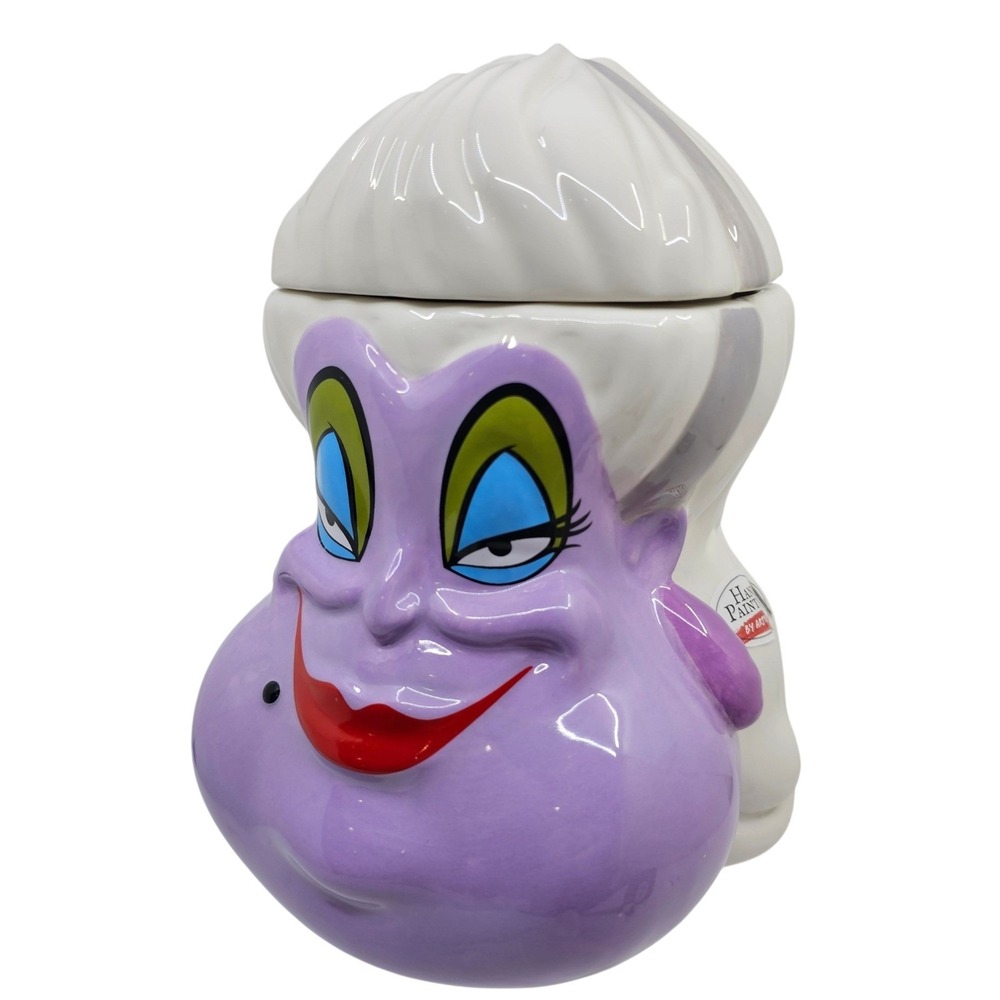 Disney Zrike Brands Villains Ursula Sea Witch Cookie Jar Little Mermaid New